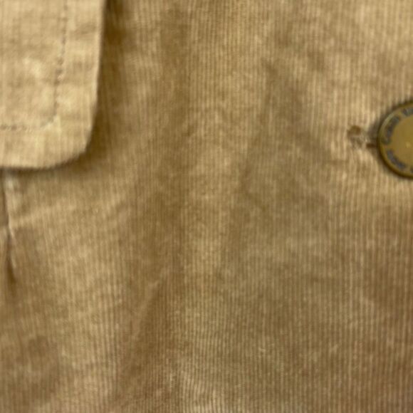 Calvin Klein Jeans Women’s Solid Single Breasted Corduroy Jacket Brown Size XL - Picture 5 of 7
